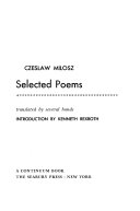 Selected poems /