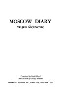 Moscow diary /