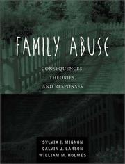 Family abuse : consequences, theories, and responses /