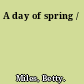 A day of spring /