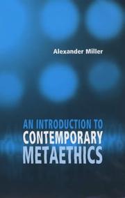 An introduction to contemporary metaethics /
