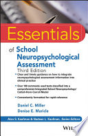 Essentials of school neuropsychological assessment /