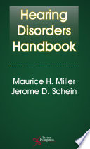 Hearing disorders handbook /