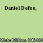 Daniel Defoe,