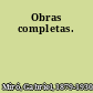 Obras completas.