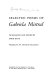 Selected poems of Gabriela Mistral /