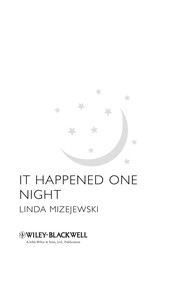 It happened one night /