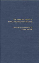 The letters and journals of Paula Modersohn-Becker /