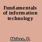 Fundamentals of information technology
