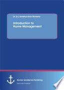 Introduction to home management /