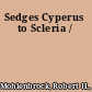 Sedges Cyperus to Scleria /