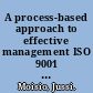 A process-based approach to effective management ISO 9001 : self-assessment work book : 57 probing questions and contrasting pairs of examples : what separates the successful from the average? /