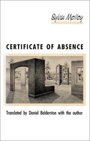 Certificate of absence /