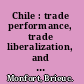 Chile : trade performance, trade liberalization, and competitiveness /