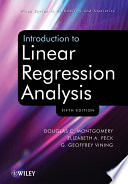 Introduction to linear regression analysis /