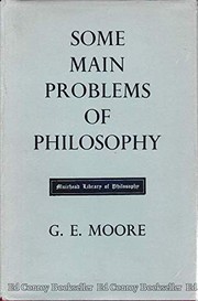 Some main problems of philosophy /