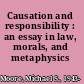 Causation and responsibility : an essay in law, morals, and metaphysics /