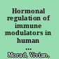 Hormonal regulation of immune modulators in human breast tissue /