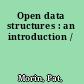 Open data structures : an introduction /