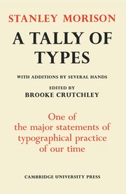 A tally of types /
