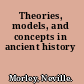 Theories, models, and concepts in ancient history