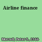 Airline finance