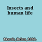 Insects and human life