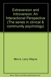 Extraversion and introversion : an interactional perspective /