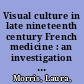 Visual culture in late nineteenth century French medicine : an investigation of photographic practice and stage performance at the Salpêtrière Clinic /