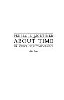 About time : an aspect of autobiography /