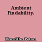 Ambient Findability.