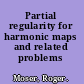 Partial regularity for harmonic maps and related problems