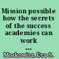 Mission possible how the secrets of the success academies can work in any school /