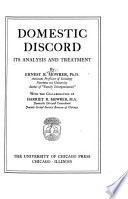 Domestic discord; its analysis and treatment,