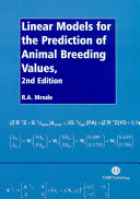 Linear models for the prediction of animal breeding values