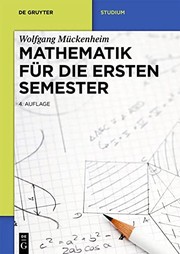 Mathematik für die ersten semester /