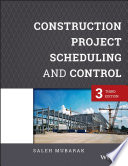 Construction project scheduling and control /