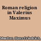 Roman religion in Valerius Maximus