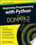 Beginning programming with Python for dummies /