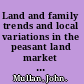 Land and family trends and local variations in the peasant land market on the Winchester bishopric estates, 1263-1415 /