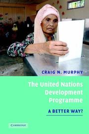 The United Nations Development Programme : a better way? /