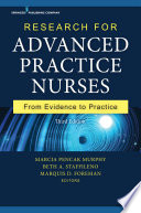 Research for advanced practice nurses : from evidence to practice /