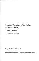 Spanish chronicles of the Indies : sixteenth century /
