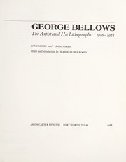 George Bellows : the artist and his lithographs, 1916-1924 /