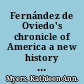 Fernández de Oviedo's chronicle of America a new history for a New World /