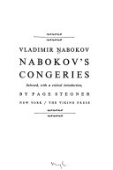 Nabokov's congeries /