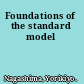 Foundations of the standard model