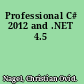 Professional C# 2012 and .NET 4.5