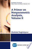 A primer on nonparametric analysis.