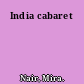 India cabaret